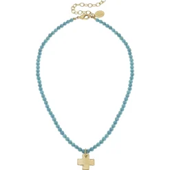 Alys Cross Necklace|Susan Shaw