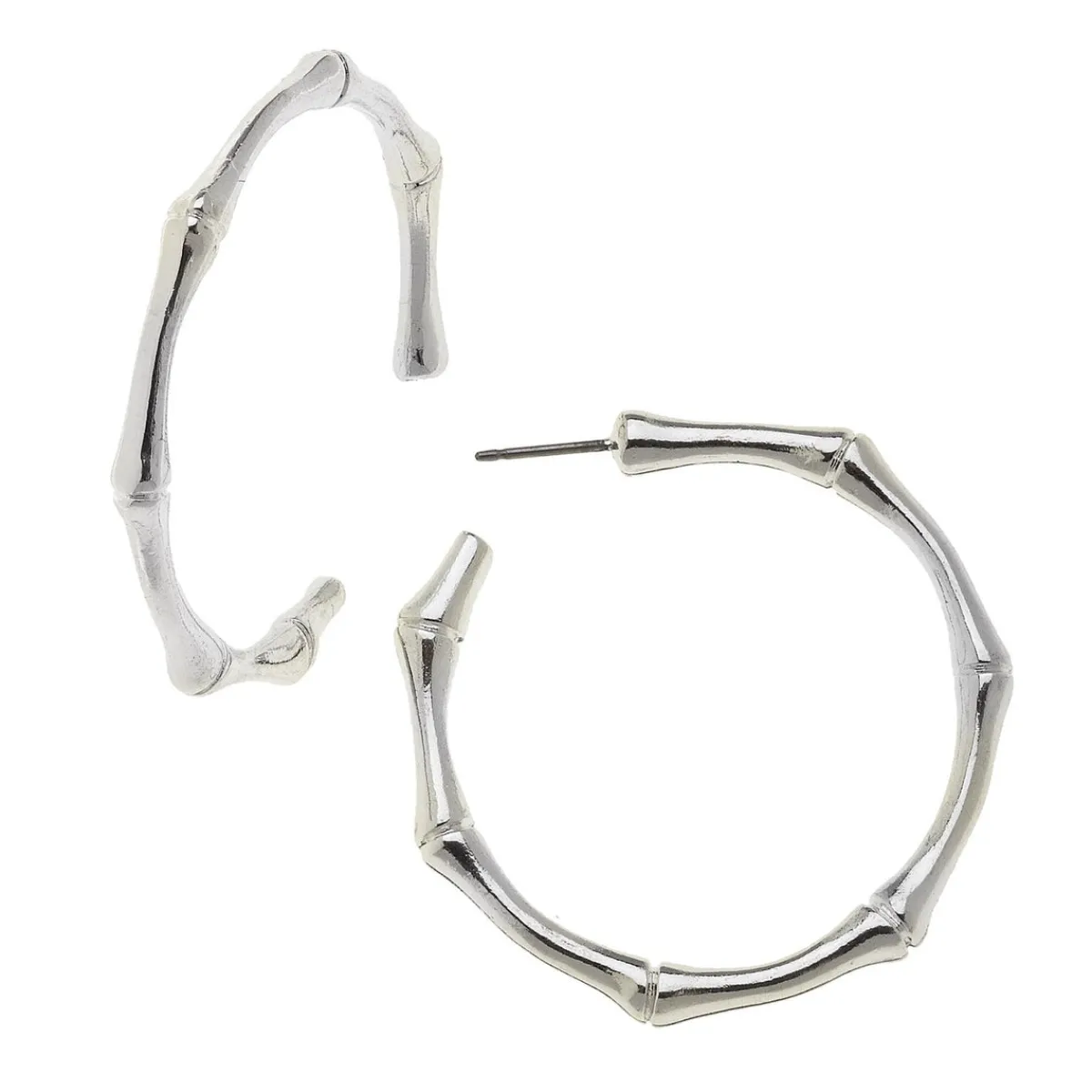 Bamboo Hoops|Susan Shaw Discount