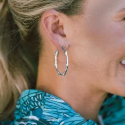 Bamboo Hoops|Susan Shaw Discount