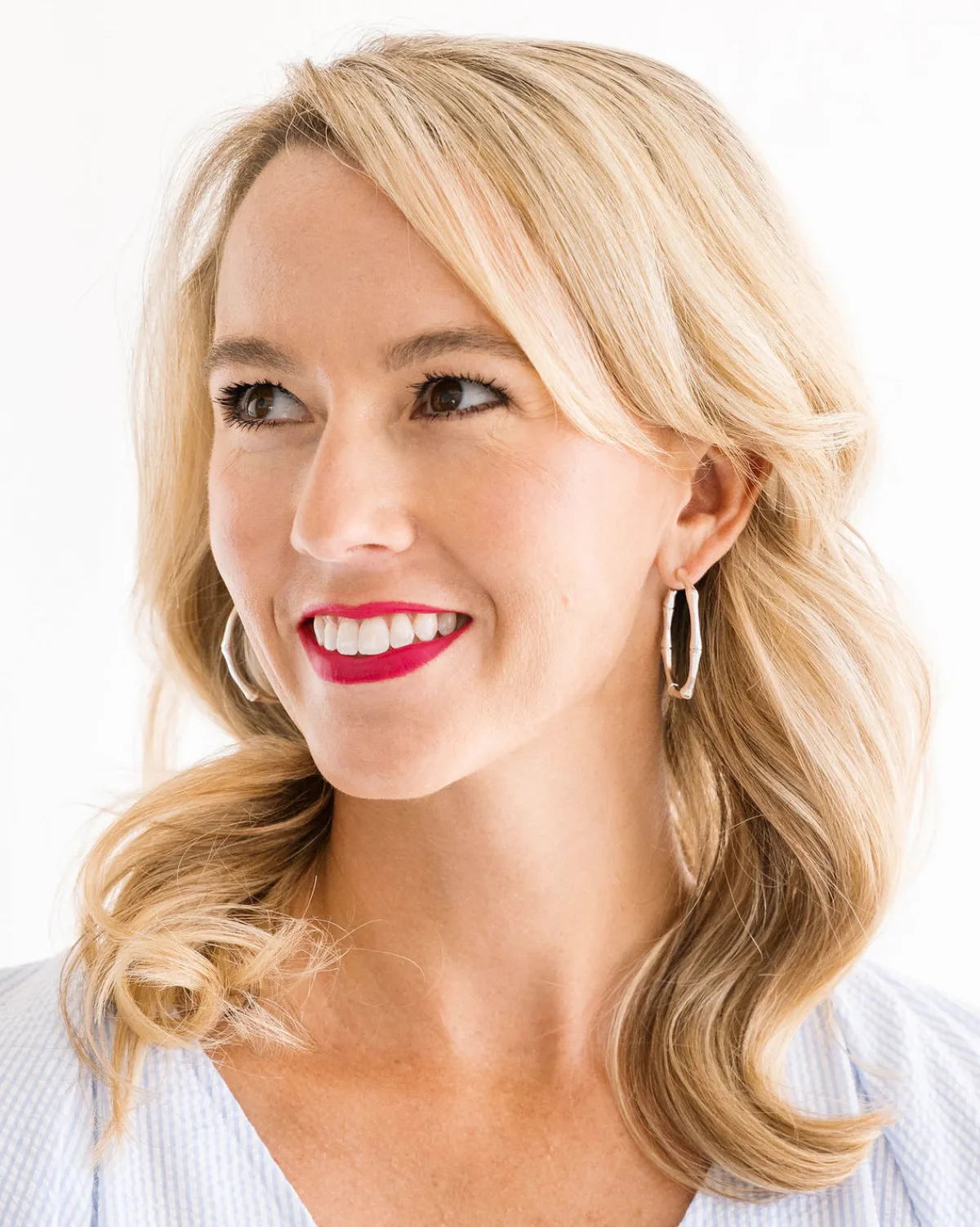 Bamboo Hoops|Susan Shaw Discount