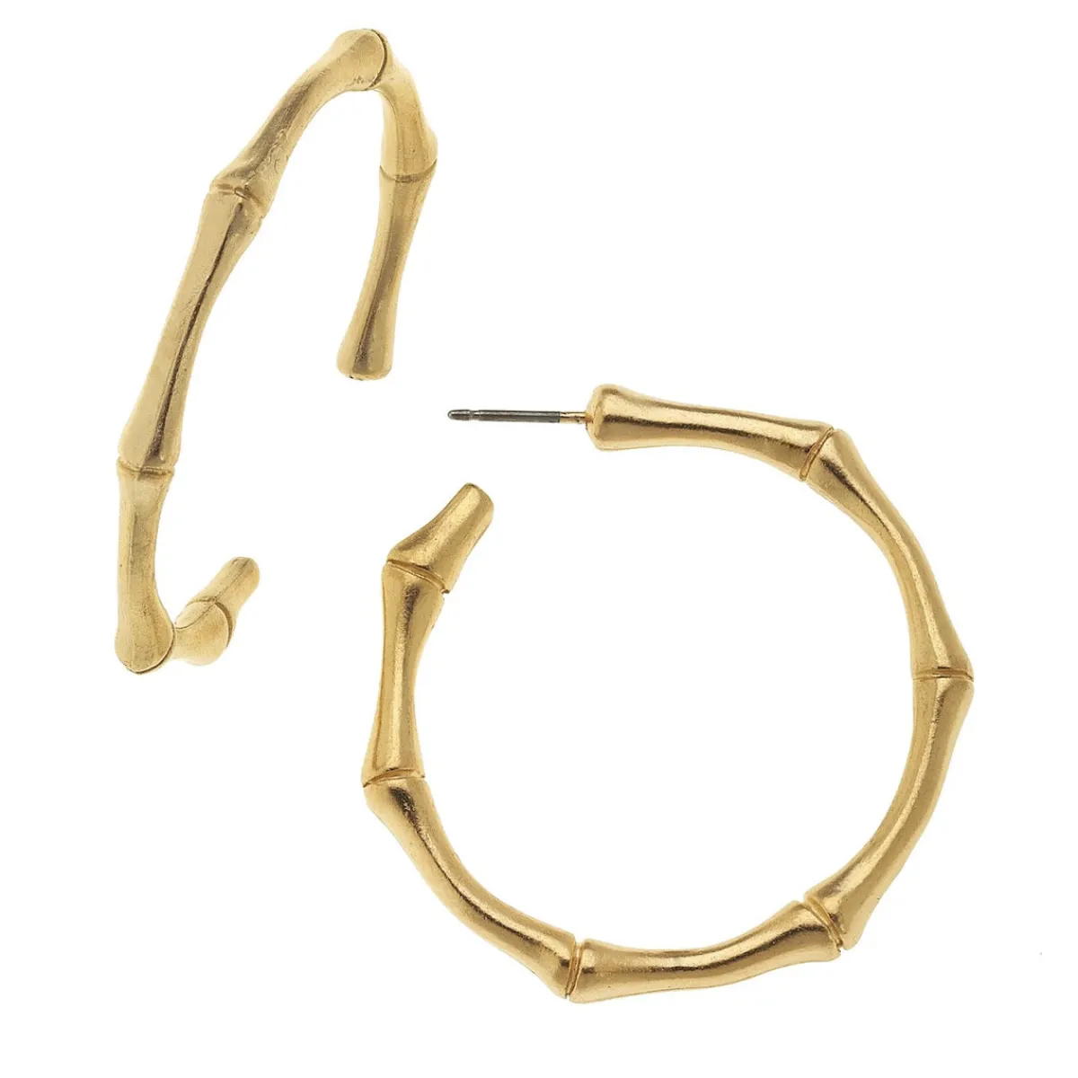 Bamboo Hoops|Susan Shaw Discount