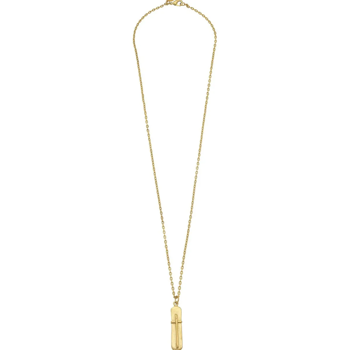 Bar Cross Necklace|Susan Shaw Best