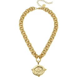 Bee Intaglio Necklace|Susan Shaw Discount