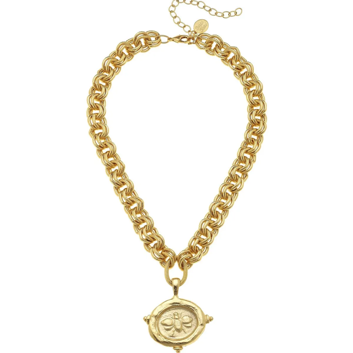 Bee Intaglio Necklace|Susan Shaw Discount