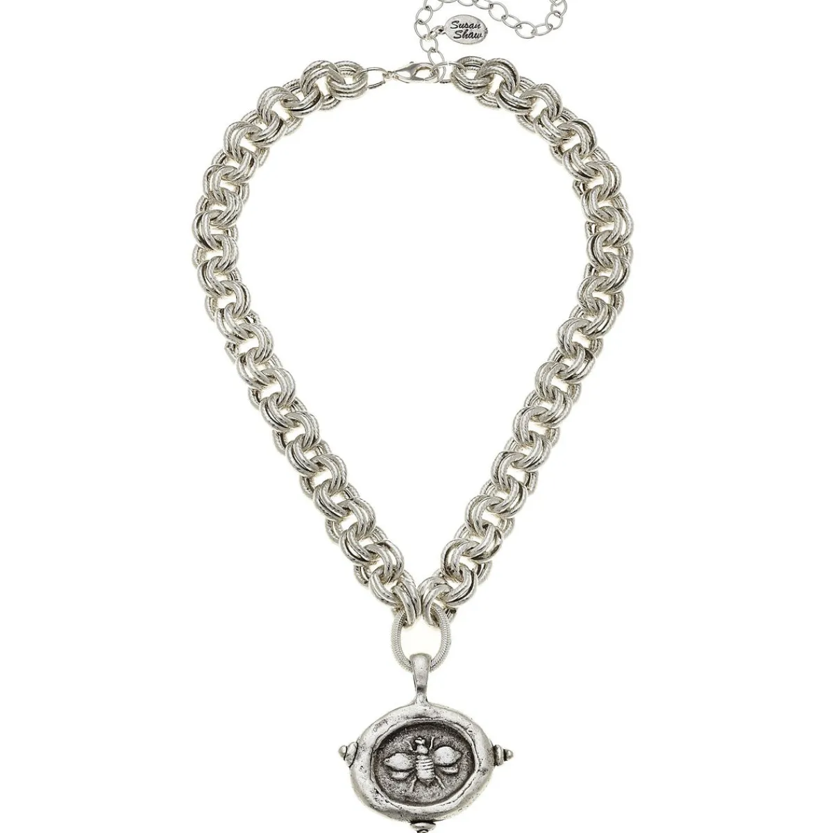 Bee Intaglio Necklace|Susan Shaw Discount