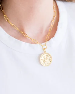 Blue Willow Paperclip Necklace|Susan Shaw