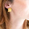 Braided Cuff Hoops|Susan Shaw Outlet