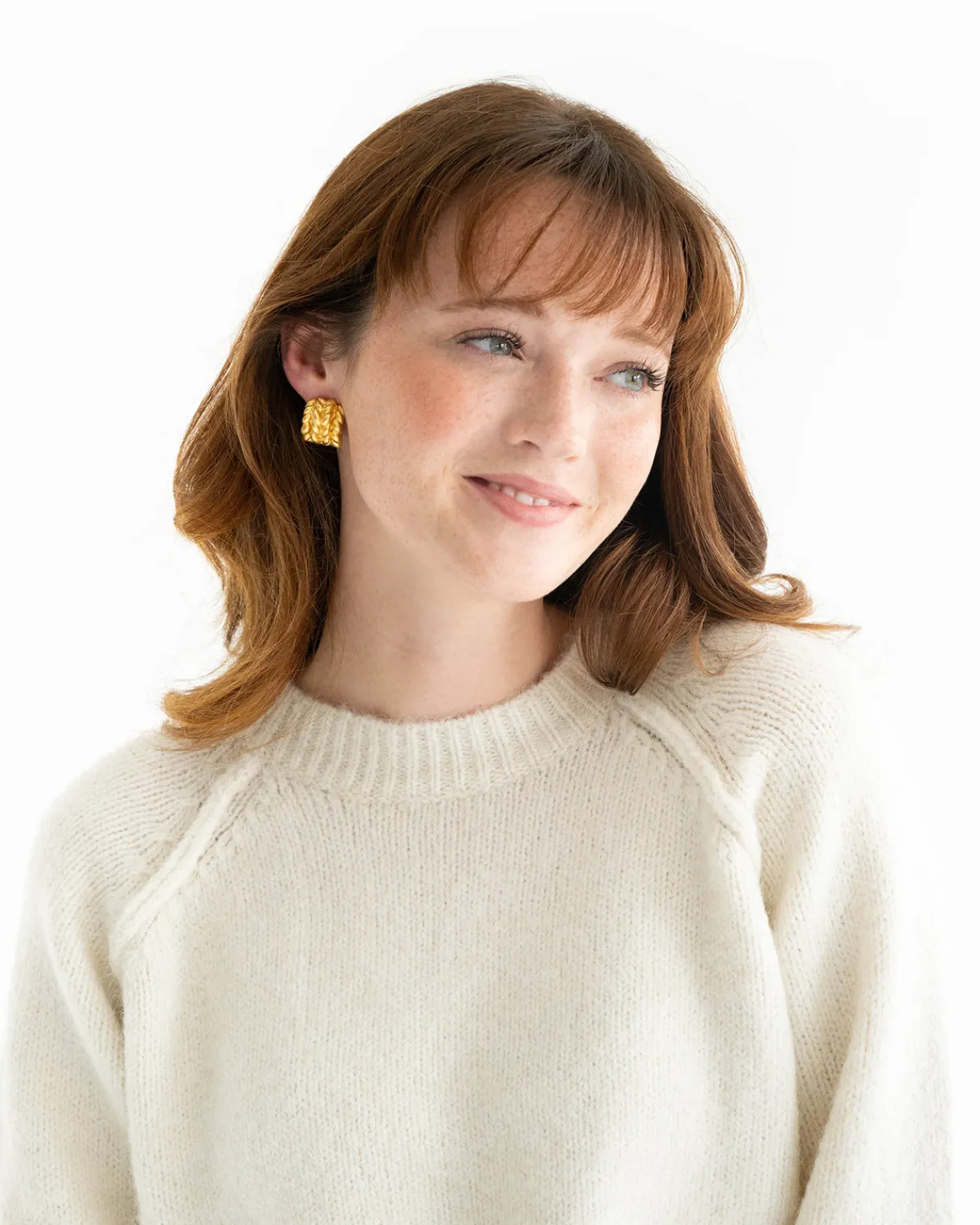 Braided Cuff Hoops|Susan Shaw Outlet