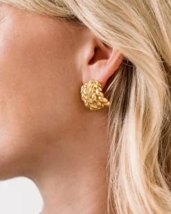 Braided Cuff Hoops|Susan Shaw Outlet