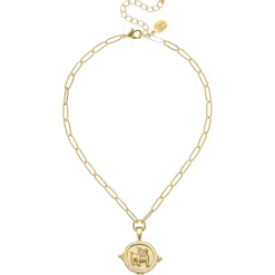 Bulldog Paperclip Necklace|Susan Shaw Sale
