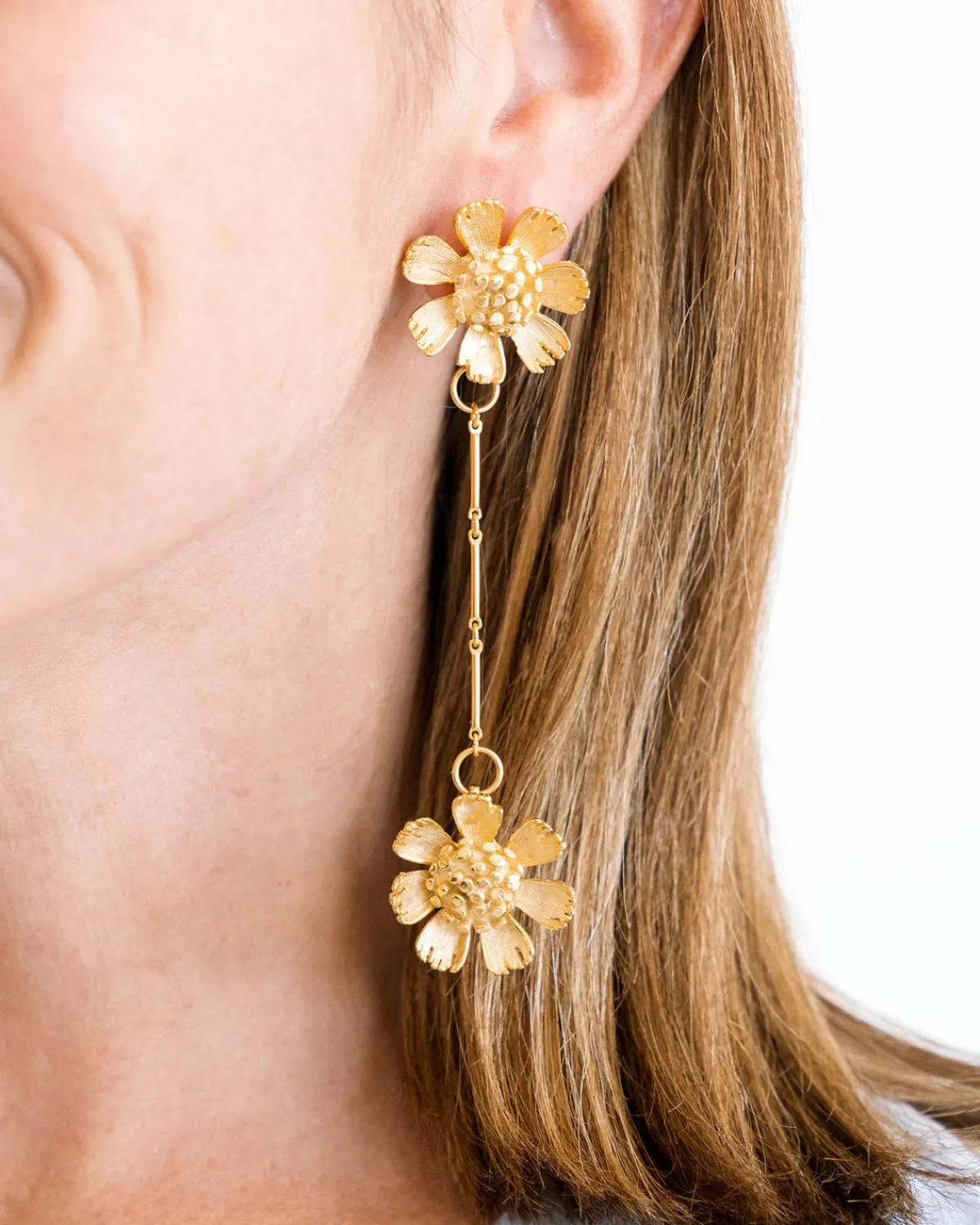 Buttercup Duster Earrings|Susan Shaw Sale