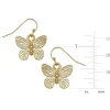 Butterfly Drop Earrings|Susan Shaw Sale