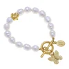 Butterfly Pearl Bracelet|Susan Shaw Outlet