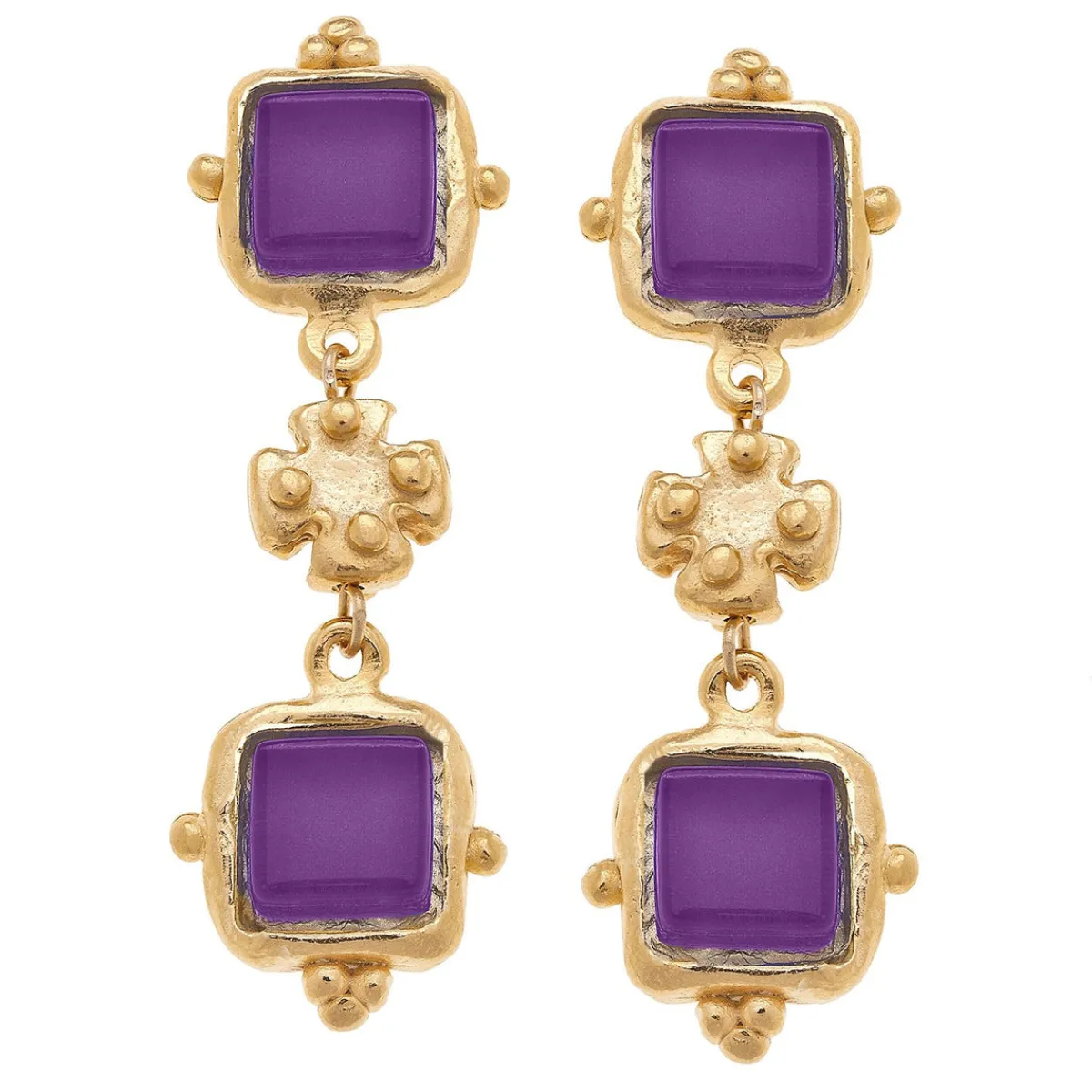 Charlotte Deux Tier Earrings|Susan Shaw Best