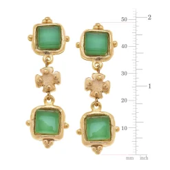 Charlotte Deux Tier Earrings|Susan Shaw Best