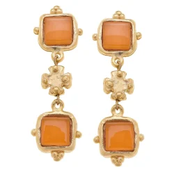 Charlotte Deux Tier Earrings|Susan Shaw Best