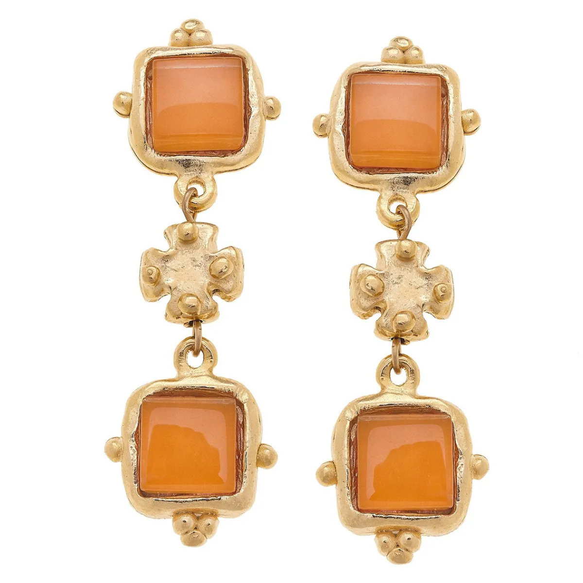 Charlotte Deux Tier Earrings|Susan Shaw Best