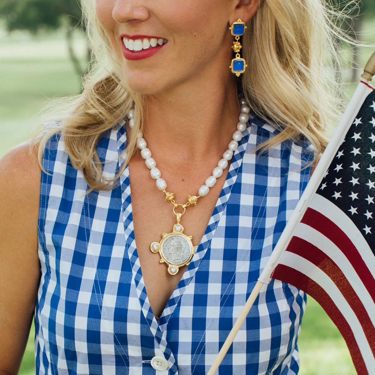 Charlotte Deux Tier Earrings|Susan Shaw Best