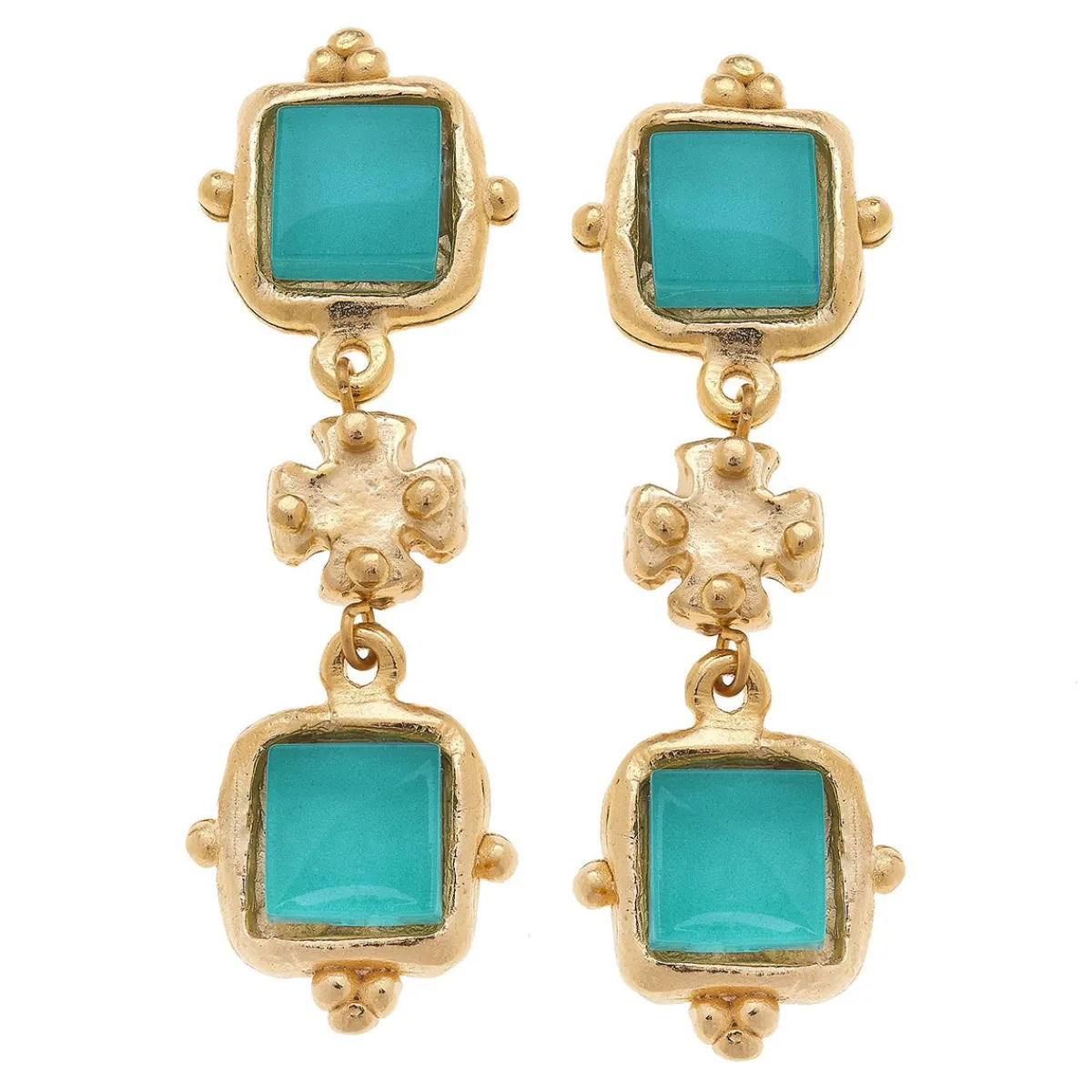 Charlotte Deux Tier Earrings|Susan Shaw Best