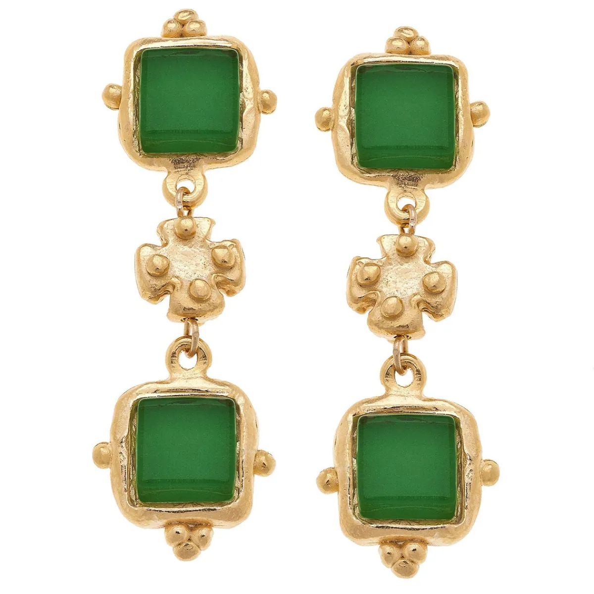 Charlotte Deux Tier Earrings|Susan Shaw Best