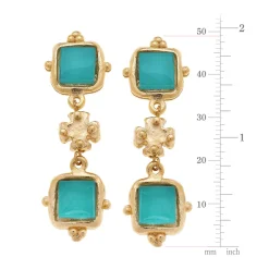 Charlotte Deux Tier Earrings|Susan Shaw Best