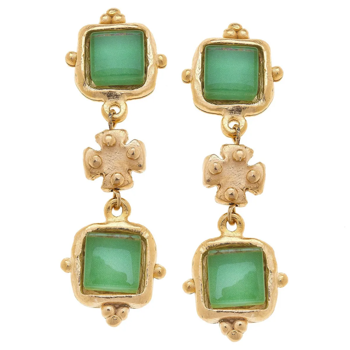 Charlotte Deux Tier Earrings|Susan Shaw Best