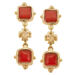 Charlotte Deux Tier Earrings|Susan Shaw Best