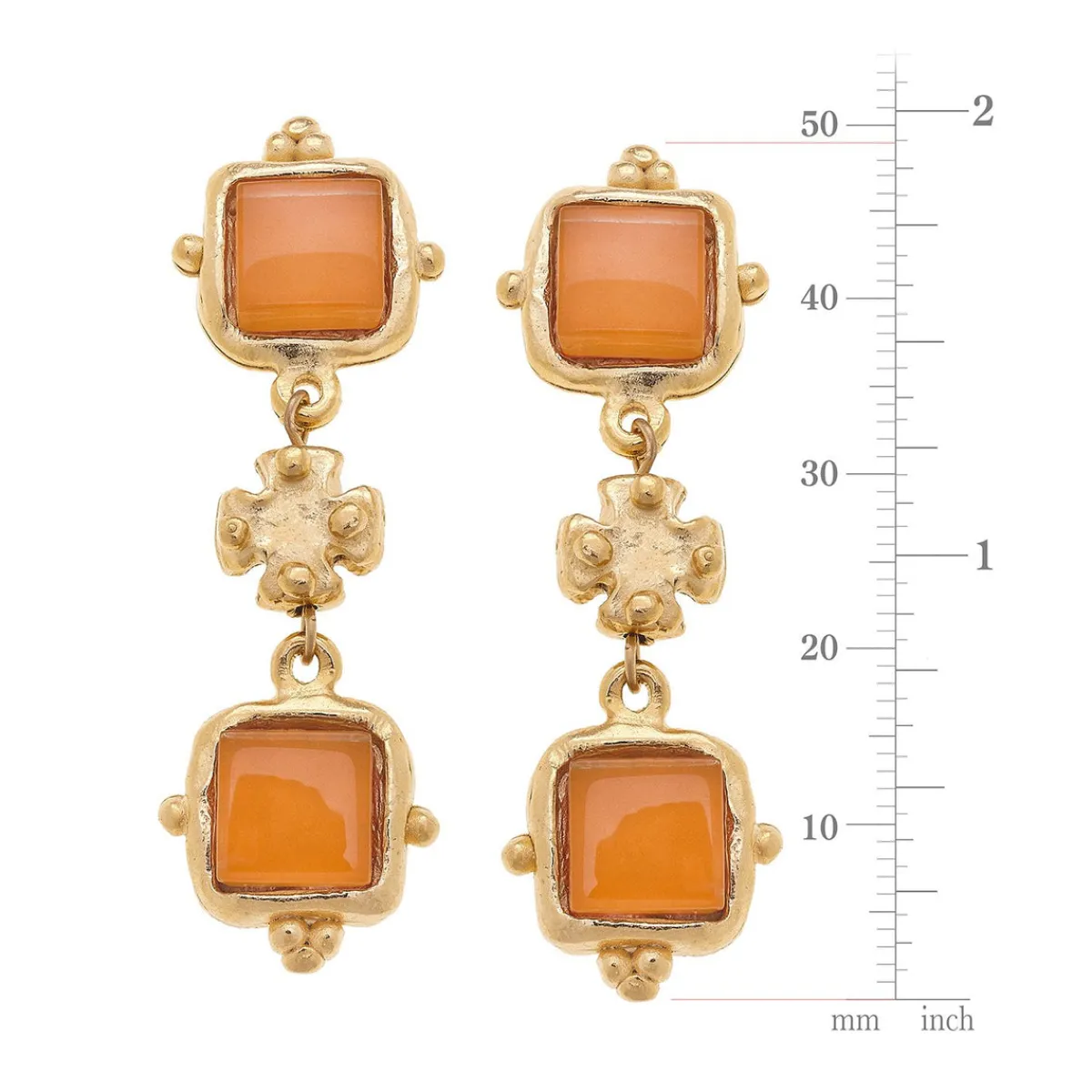 Charlotte Deux Tier Earrings|Susan Shaw Best
