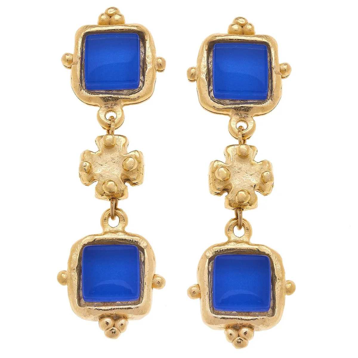 Charlotte Deux Tier Earrings|Susan Shaw Best