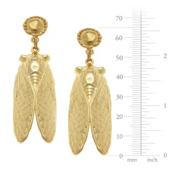Cicada Earrings|Susan Shaw Online