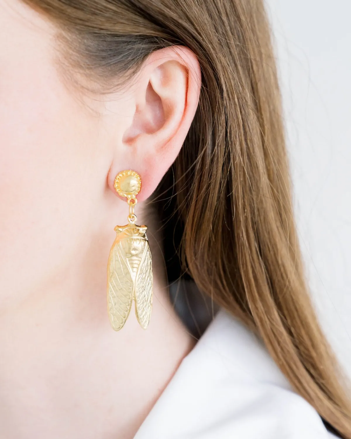 Cicada Earrings|Susan Shaw Online