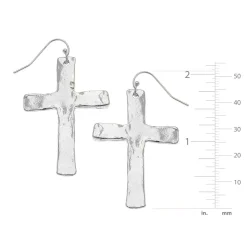 Classic Cross Earrings|Susan Shaw New