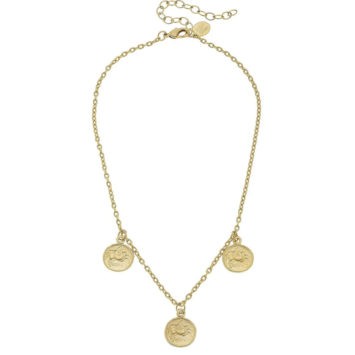 Coin Drop Necklace|Susan Shaw New