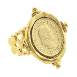 Coin Ring|Susan Shaw Discount