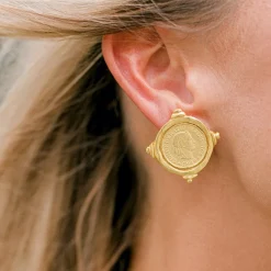 Coin Studs|Susan Shaw Sale