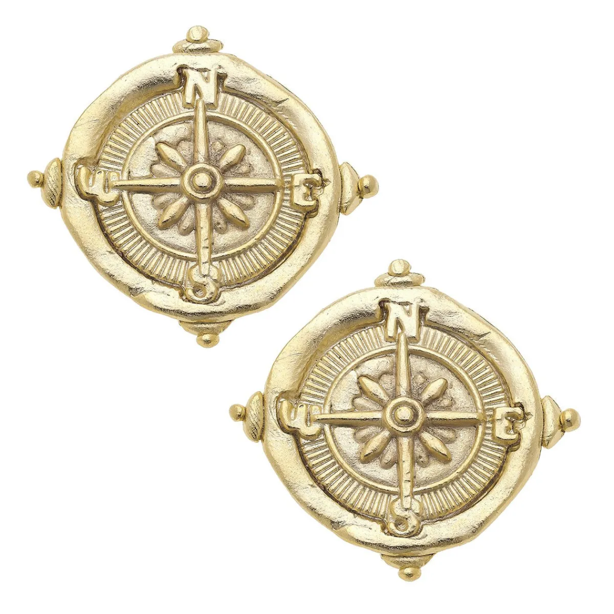 Compass Studs|Susan Shaw Clearance