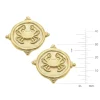 Crab Intaglio Studs|Susan Shaw