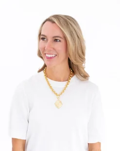 Cross Intaglio Necklace|Susan Shaw Hot