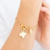 Cross Paperclip Bracelet|Susan Shaw Best