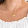 Dainty Bulldog Necklace|Susan Shaw Clearance