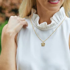 Dainty Butterfly Necklace|Susan Shaw