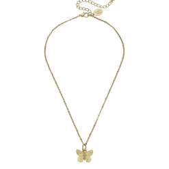 Dainty Butterfly Necklace|Susan Shaw