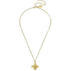 Dainty Honey Bee Necklace|Susan Shaw Discount