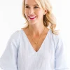 Dainty Maltese Cross Necklace|Susan Shaw Outlet