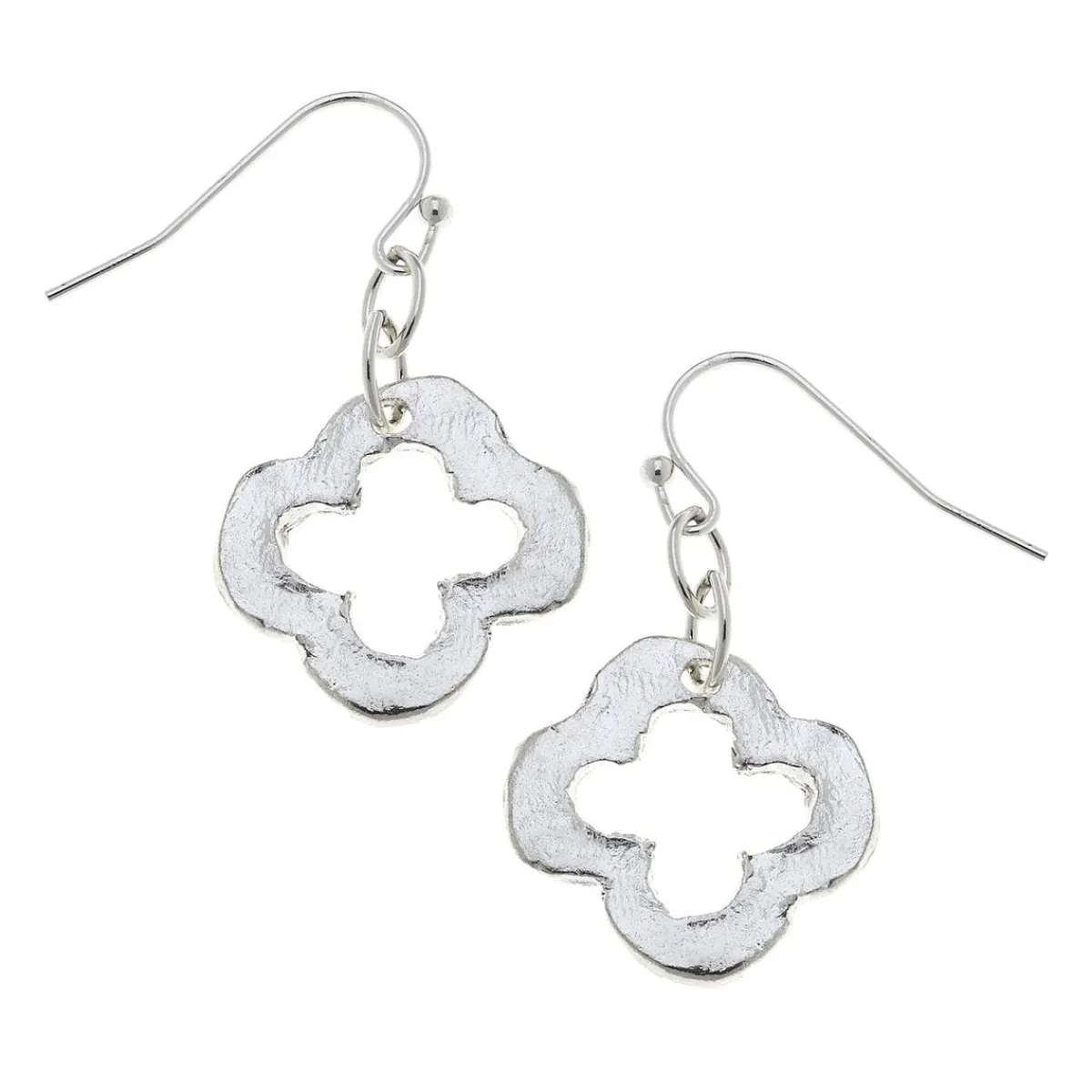 Dainty Open Clover Earrings|Susan Shaw Sale