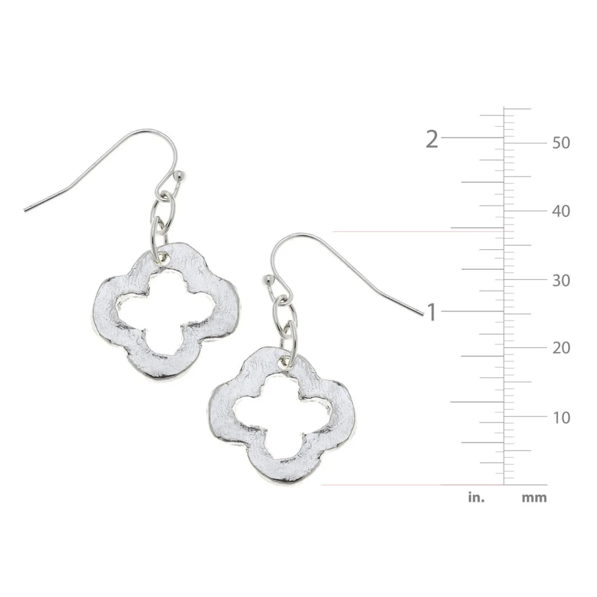 Dainty Open Clover Earrings|Susan Shaw Sale