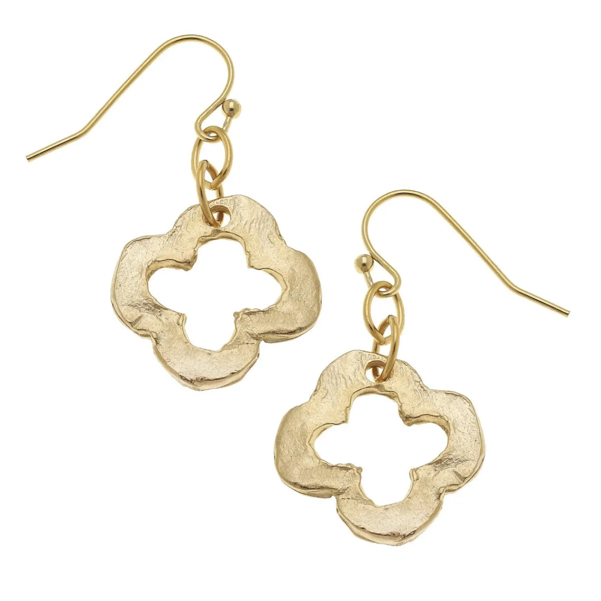 Dainty Open Clover Earrings|Susan Shaw Sale