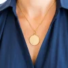 Dainty Queen Elizabeth II Coin Necklace|Susan Shaw Hot