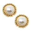 Dotted Pearl Studs|Susan Shaw Outlet