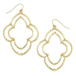Dotted Scallop Earrings|Susan Shaw Outlet